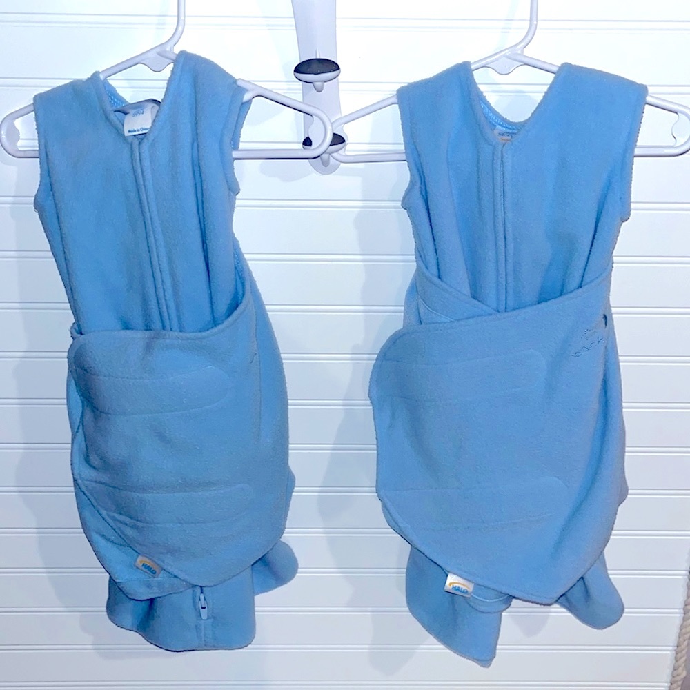 Halo SleepSack Blue Swaddle-Bundle of 2! Newborn Size (Newborn to 3 months)👼